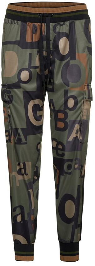 Dolce & Gabbana Allover Logo Printed Jogging Pants - ShopStyle