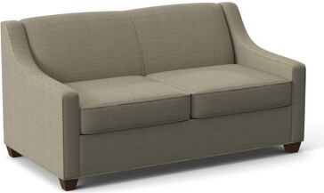 Edgecombe Furniture Phillips 68" Recessed Arm Sofa Bed with Reversible Cushions