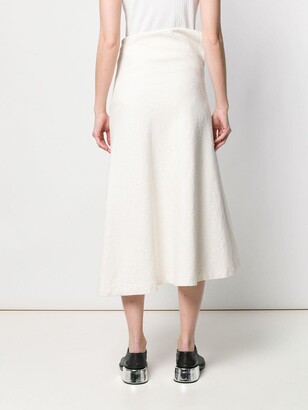Comme Des Garçons Pre-Owned 1999's A-line midi skirt