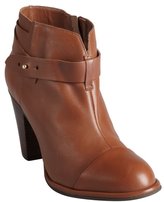 Thumbnail for your product : Madison Harding caramel leather 'Leo' stacked heel ankle boot