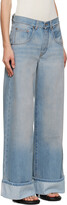 Thumbnail for your product : Victoria Beckham Blue Ella Jeans