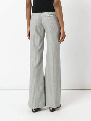 Chloé striped flared trousers