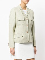 Thumbnail for your product : Moschino Pre Owned Military Single Breasted Blazer