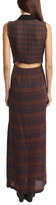 Thumbnail for your product : A.L.C. Phoebe Maxi Dress in Nutmeg Ikat