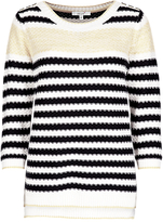 Thumbnail for your product : Per Una Pure Cotton Nautical Striped Jumper