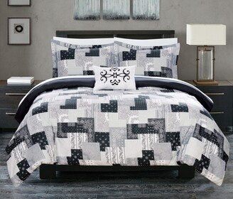 Chic Home Utopia 8 Piece King Bed In a Bag Duvet Set