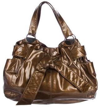 Kooba Elisha Patent Leather Bow Bag