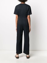 Thumbnail for your product : Sandro V-Neck Jumpsuit