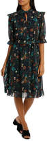 Thumbnail for your product : Forget Me Knot Double Bow Neck Frill Sleeve Dress
