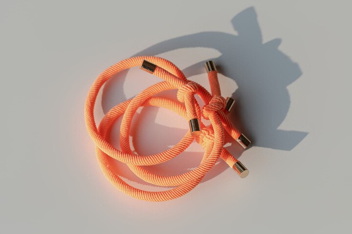 Emerson & Oliver Knotty Girl Hair Tie - Black - Set of 3