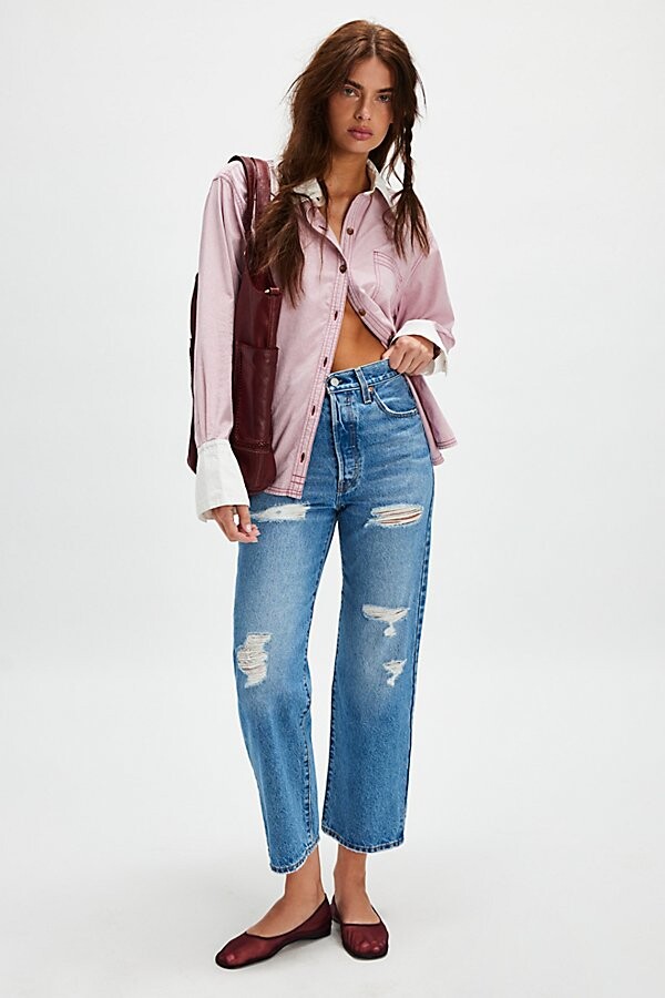 Levi's Ribcage Straight Ankle Jeans