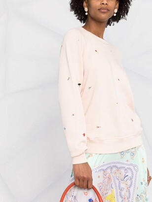 the great floral sweatshirt