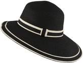 Thumbnail for your product : Dents Paper Straw Hat, Contast Stripe