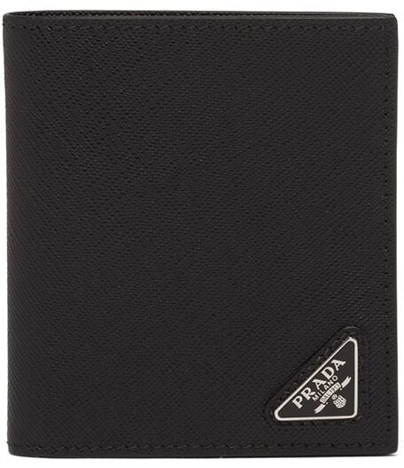 Prada Saffiano leather bi-fold wallet - ShopStyle