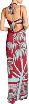 Thumbnail for your product : Johanna Ortiz Tropical Halterneck Maxi Dress
