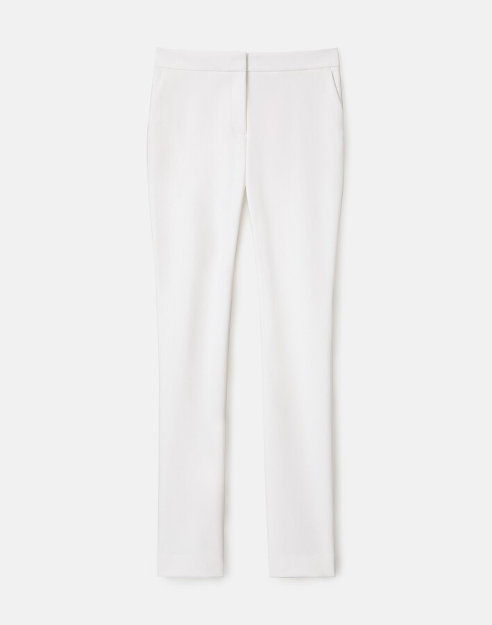 Lafayette 148 New York Acclaimed Stretch Manhattan Cigarette Ankle Pant