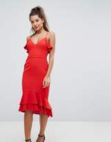 Thumbnail for your product : Forever New Midi Dress with Frill Detail