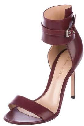 Gianvito Rossi Leather Ankle Strap Sandals Leather Ankle Strap Sandals