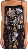 Thumbnail for your product : Anna Sui RUNWAY Nuits De Paris Sequin Mesh and Lace Dress