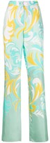 Thumbnail for your product : Emilio Pucci Dinamica-print straight-leg trousers
