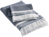 Thumbnail for your product : CB2 Roca Navy Blue Turkish Bath Towel