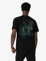 Thumbnail for your product : C.P. Company blurred logo print T-shirt