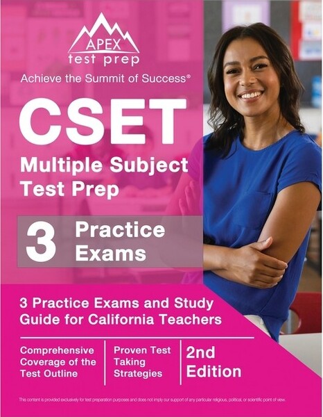 Apex Test Prep CSETMultipleSubjectTestPrep-byJMLefort(Paperback)
