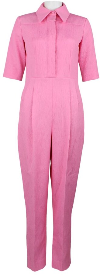 Emilia Wickstead pink Polyester Jumpsuits