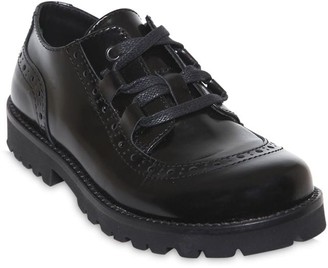 Dolce & Gabbana Leather Derby Lace-up Shoes