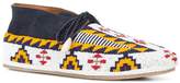 Thumbnail for your product : Figue Wolf bead-embroidered moccasins