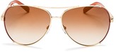 Thumbnail for your product : Bobbi Brown Truman Aviator Sunglasses, 60mm