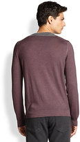 Thumbnail for your product : Armani Collezioni Colorblock Knit Sweater