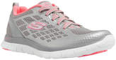 Thumbnail for your product : Skechers Flex Appeal - Arctic Chill 12454 GYPK Grey/Pink Sneaker