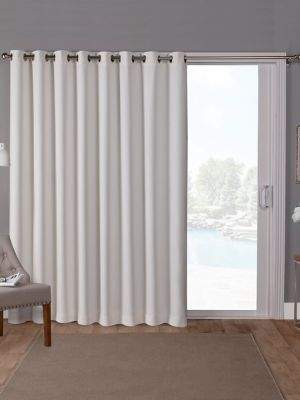 Home Outfitters Sateen Wide Curtain Panel
