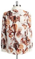 Thumbnail for your product : Ivanka Trump Floral Blouse