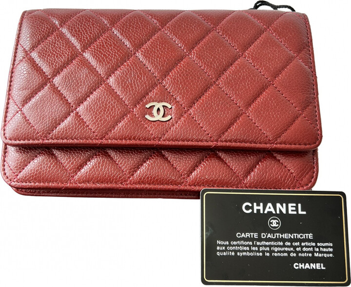 chanel wallet bag on chain