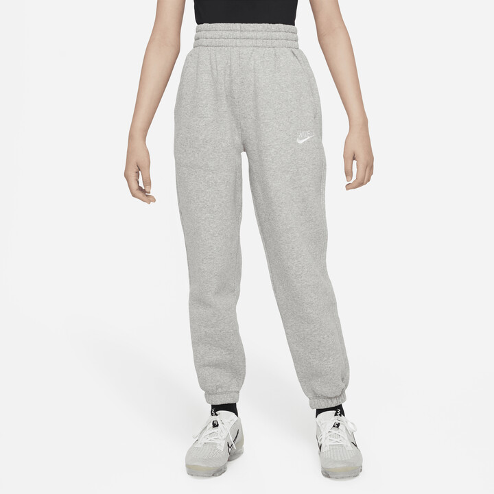 Nike Sportswear Club Fleece Big Kids' (Girls') Loose Pants in Grey -  ShopStyle