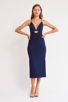 Finders Keepers NADINE DRESS Midnight Navy