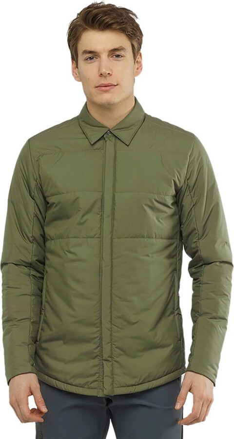 Salomon Snowshelter Insulated Shirt Jacket - Men's - ShopStyle Outerwear