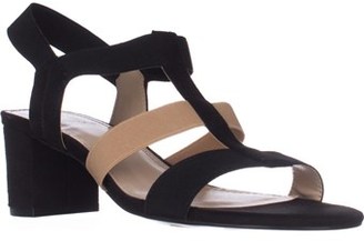 Impo Emery Block-heel Sandals, Black/latte/black.