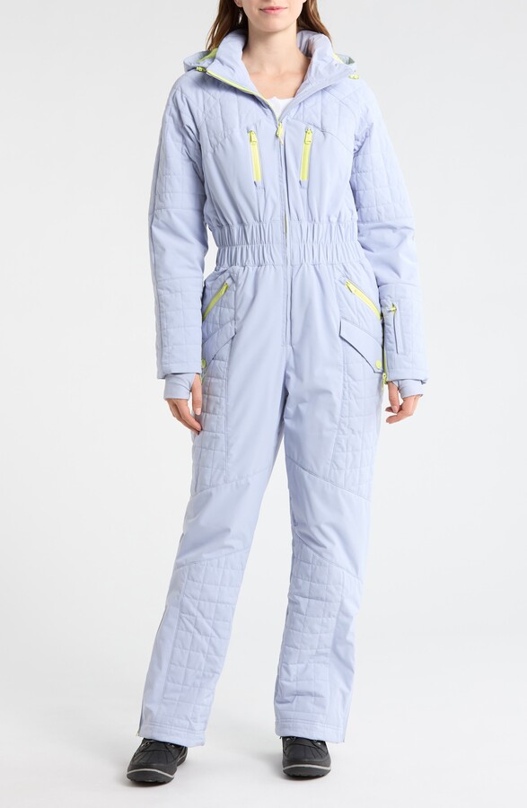 FP Movement by Free People All Prepped Quilted Waterproof Snowsuit with Removable Hood