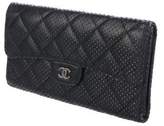 Thumbnail for your product : Chanel Perforated Flap Wallet
