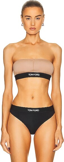 Tom Ford Signature Bandeau in Rose - ShopStyle Bras