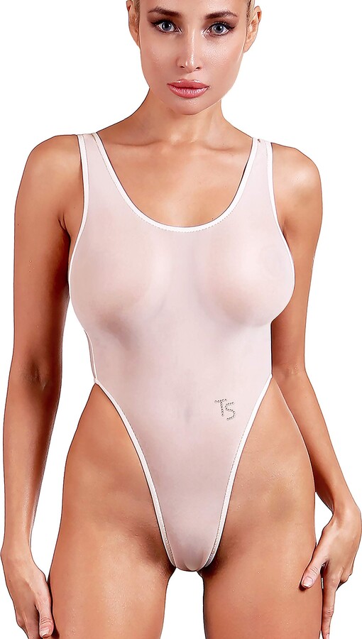 See Through One Piece Swimsuits