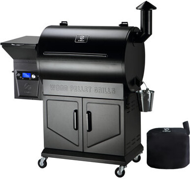 Z Grills FLAGSHIP 697 Sq.In Pellet Grill Smoker With PID 3.0 Controller And Cabinet