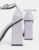 Thumbnail for your product : Co Wren square toe block heeled sandal
