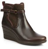 Thumbnail for your product : UGG Emalie Leather & Wool Wedge Ankle Boots