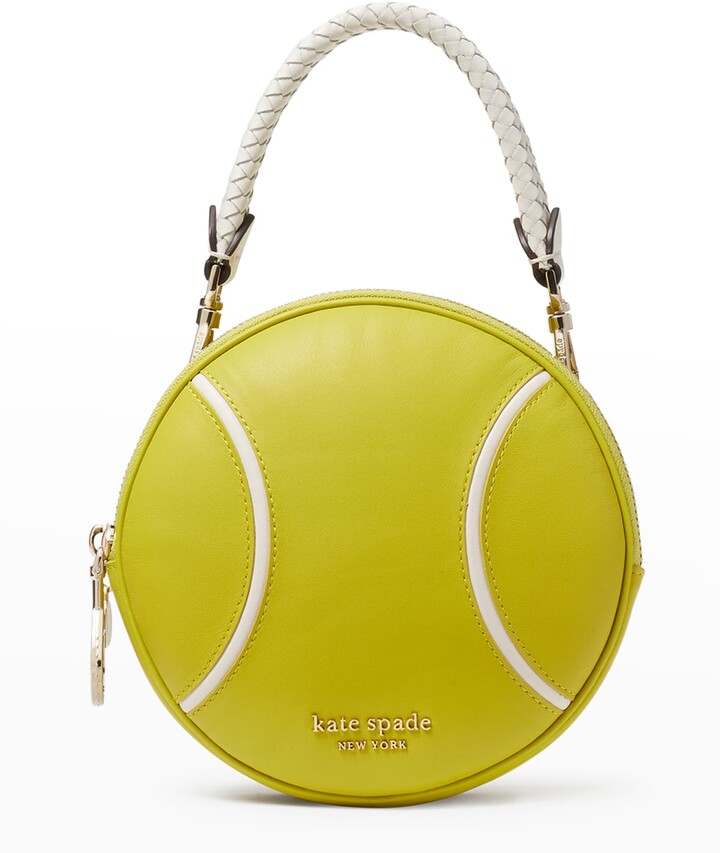 Kate Spade Tennis Ball Small Leather Crossbody Bag ShopStyle