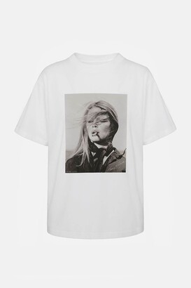 Anine Bing Tシャツ ブリジット・バルドー White 白 レディース Anine Bing Tシャツ ブリジット・バルドー White 白 レディース