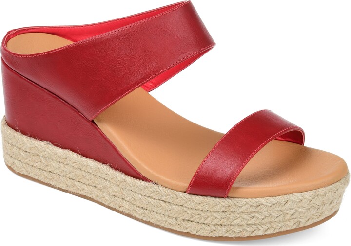 Journee Collection Red Women's Sandals | Shop the world's largest 
